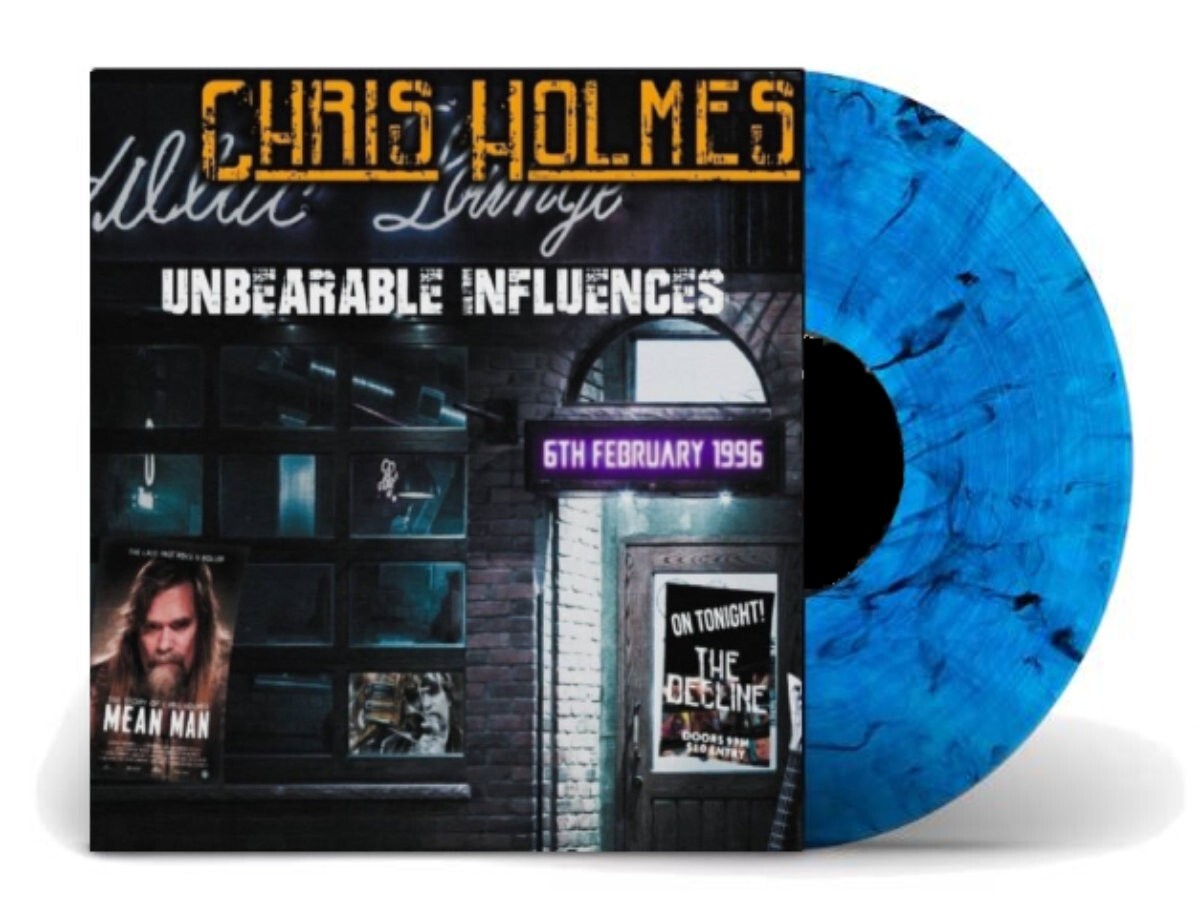 Chris Holmes Unbearable Influence Vinyl LP Limited Edition RARE W.A.S.P.