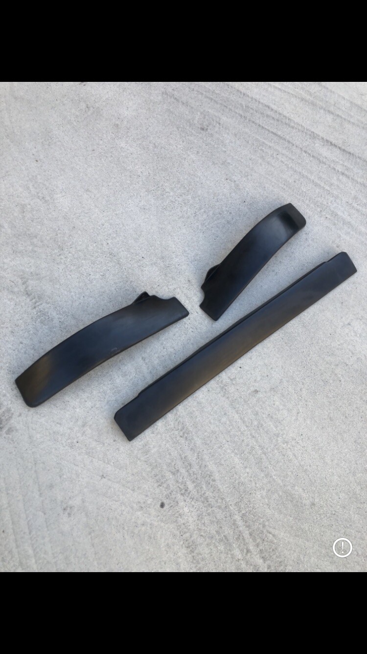 NEW 1991-1996 Chevy Caprice & Impala SS Urethane Air Deflectors Air Dams 3pc