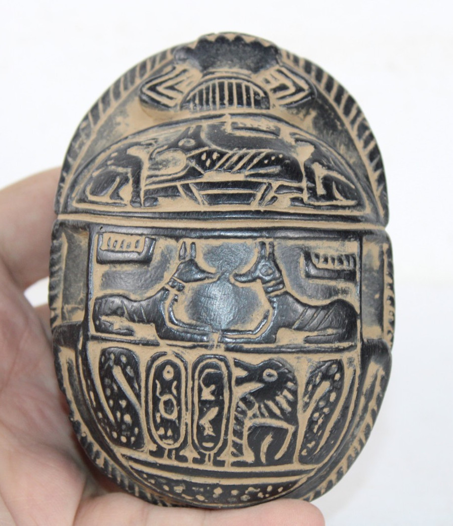 Ancient Egyptian Pharaonic Civilization Of Anubis Scarab Amulet Protection