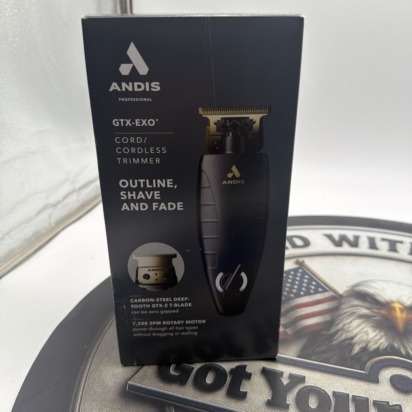 Andis 74150 GTX-EXO Professional Cord/Cordless Electric Beard & Hair Trimmer Andis 74150 GTX-EXO Professional Cord/Cordless Electric Beard & Hair Trimmer