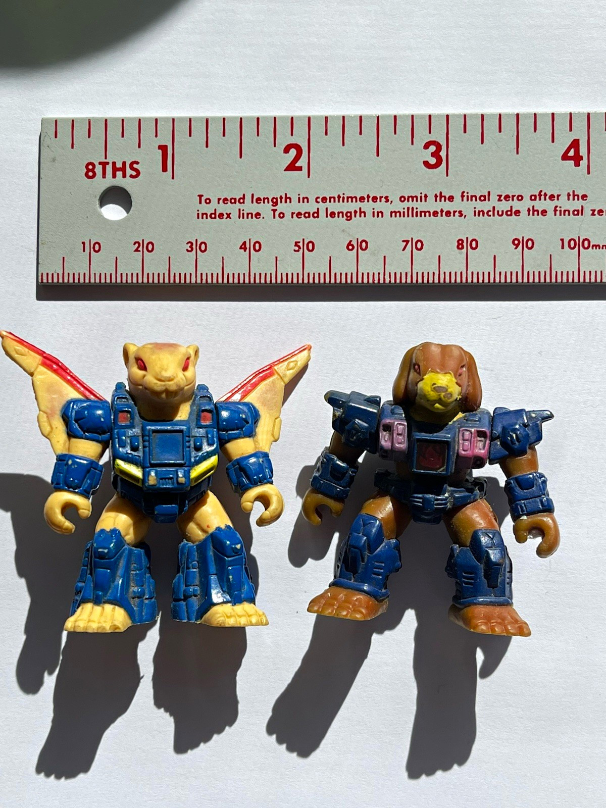 Hasbro Takara 1987 Battle Beasts Squire Squirrel and Pixilated Pointer Hasbro Takara 1987 Battle Beasts Squire Squirrel and Pixilated Pointer