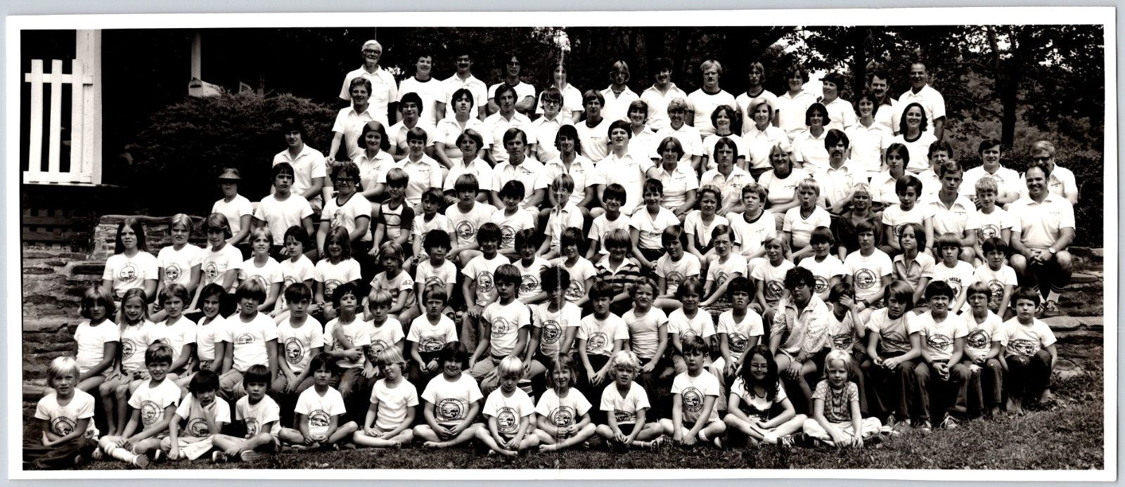Vintage Photograph | Shaw-Mi-Del-Eca Summer Camp Lewisburg, WV Circa 1977