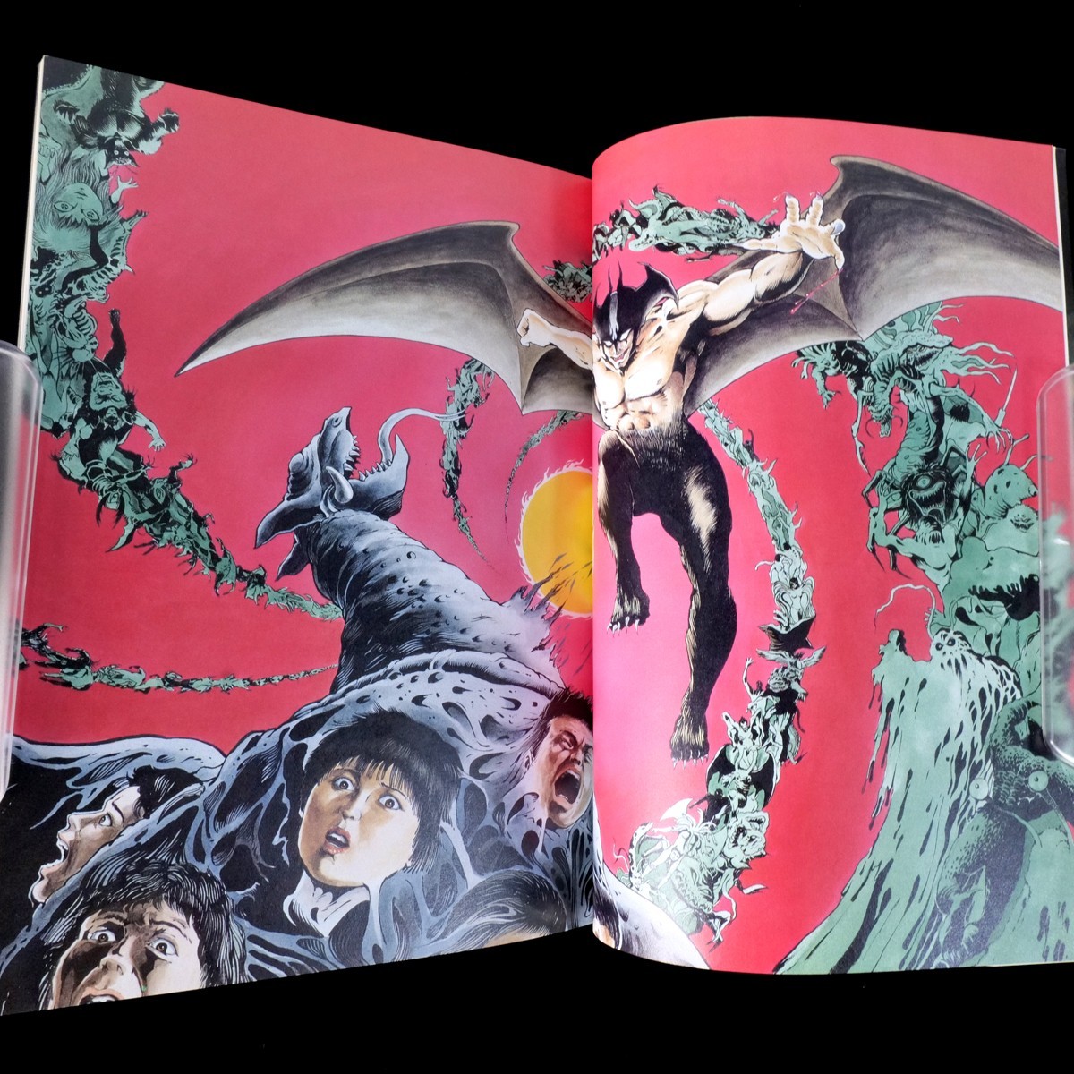 THE DEVILMAN Illustrations Go Nagai OVA Art Book Keibunsha 1990