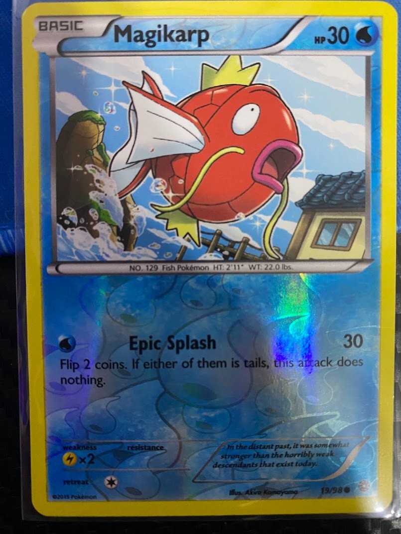 Magikarp 19/98 XY - Ancient Origins Reverse Holo Magikarp 19/98 XY - Ancient Origins Reverse Holo