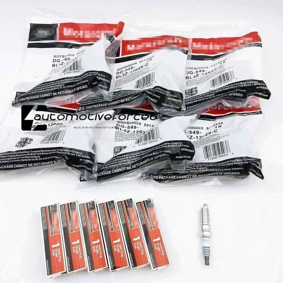 6 Sets GENUINE Motorcraft Ignition Coil & Spark Plug For Ford F150 3.5L US Stock
