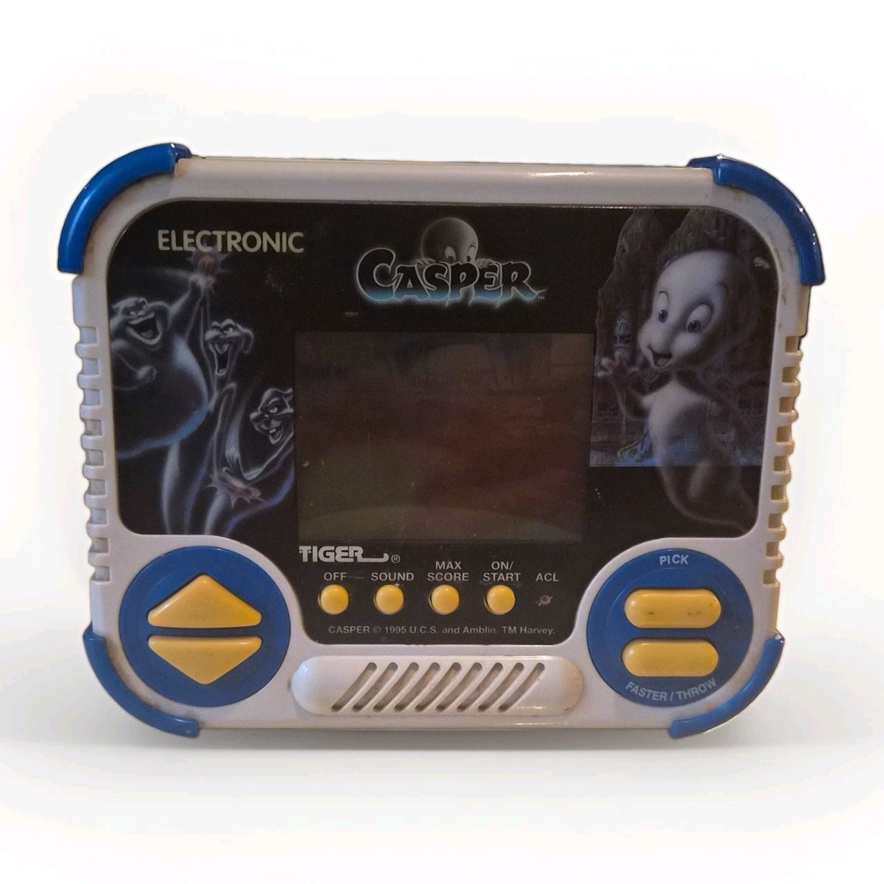 TIGER Casper Handheld Electronic LCD Game [1995]