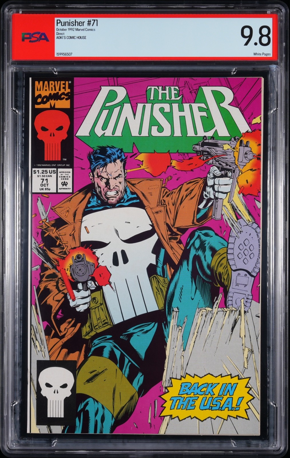 Punisher #71 PSA 9.8 (1992) Punisher #71 PSA 9.8 (1992)