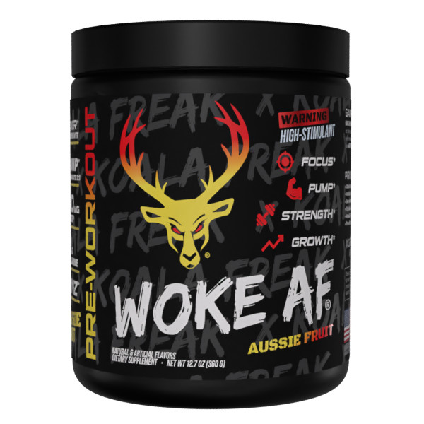 BUCKED UP WOKE AF HIGH STIMULANT PRE-WORKOUT Energy Pump Focus 30 Servings
