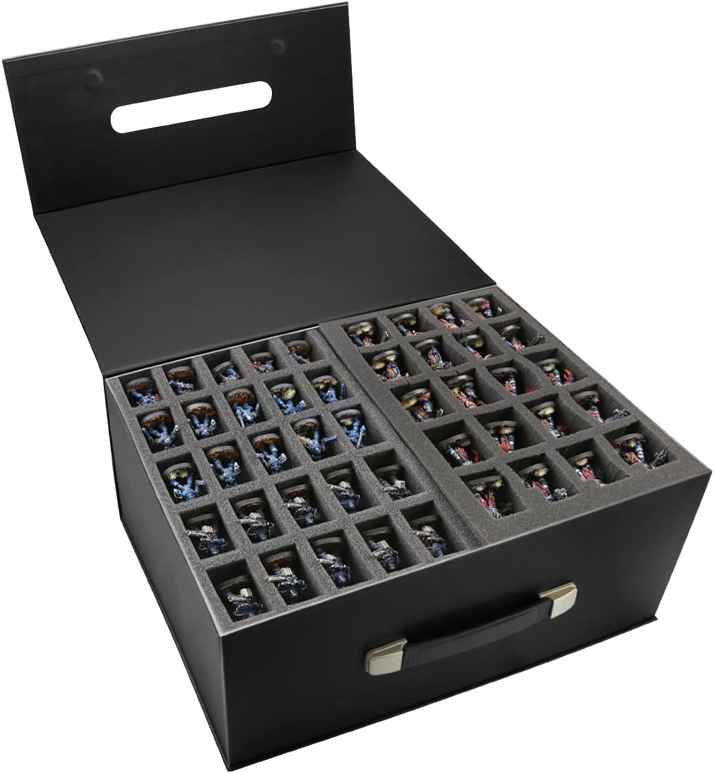 Miniatures Storage Case for Wargame (Compatible with Infantry)