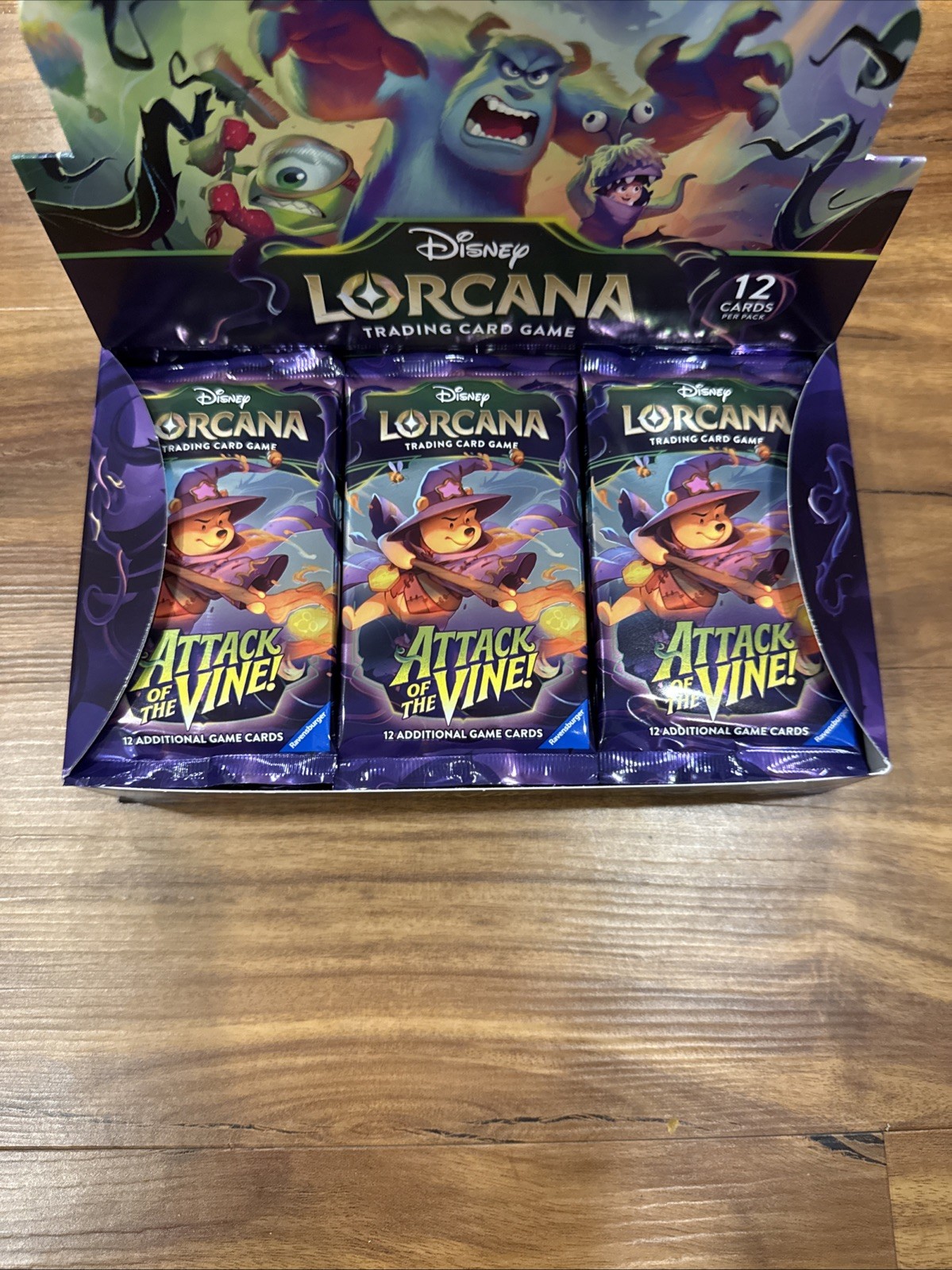 Disney Lorcana TCG Attack Of The Vine English 24x New Booster Packs