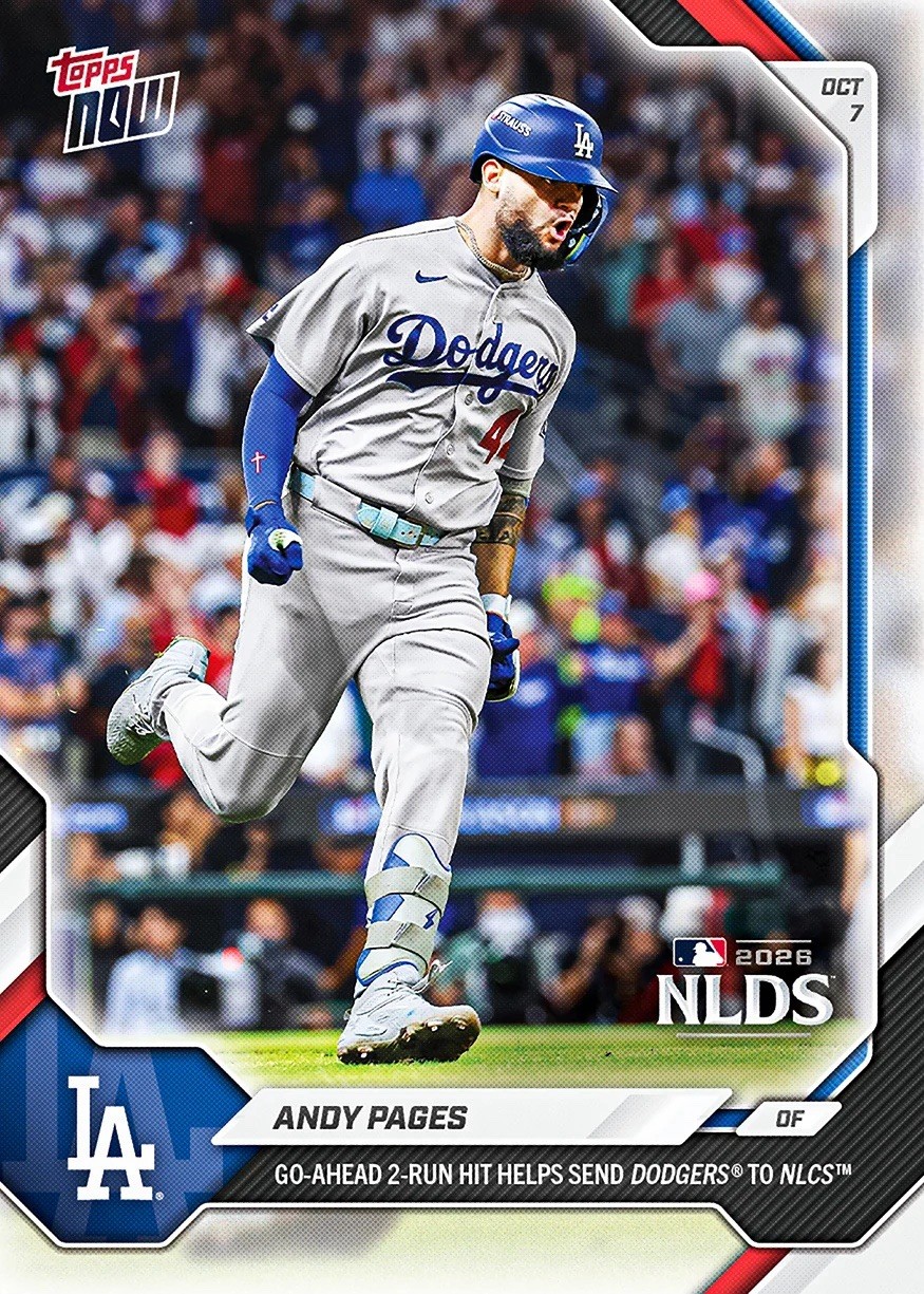 *PRE SALE* Andy Pages - 2026 MLB Topps NOW® - Card 769