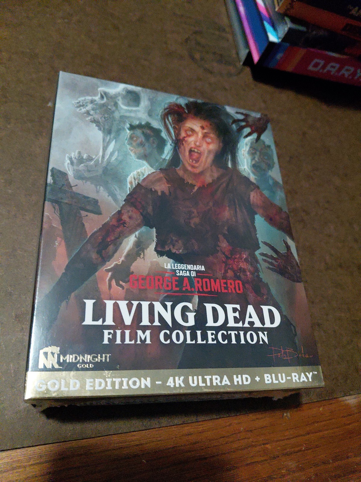 Living Dead Collection: Gold Edition - 4k+Bluray (11 Discs) - Midnight Factory Living Dead Collection: Gold Edition - 4k+Bluray (11 Discs) - Midnight Factory
