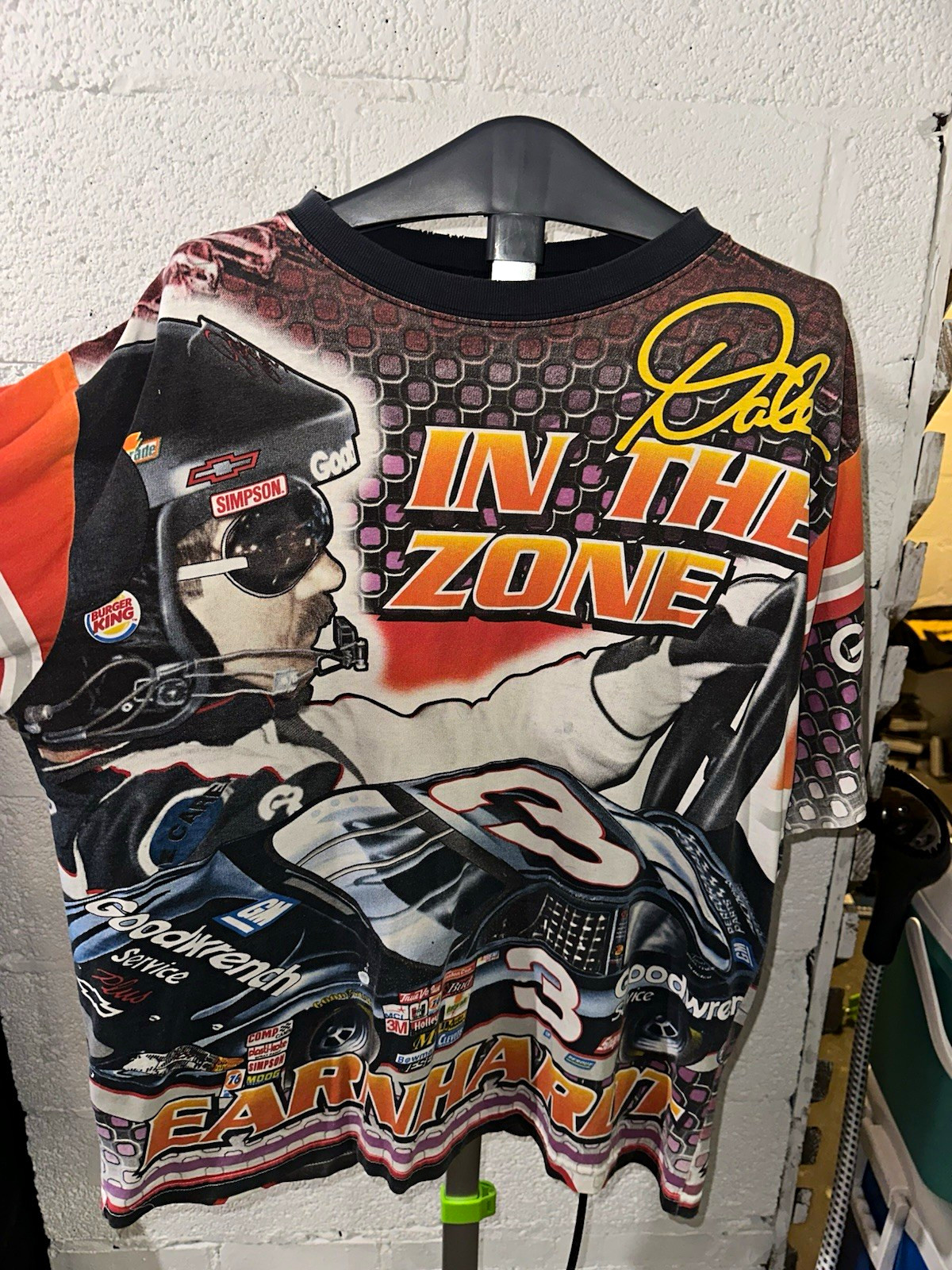 Chase Authentics Dale Earnhardt #3 Goodwrench In The Zone Shirt L Multicolor Chase Authentics Dale Earnhardt #3 Goodwrench In The Zone Shirt L Multicolor