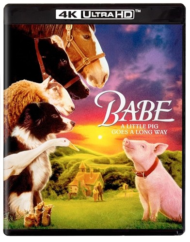 BABE New Sealed 4K Ultra HD UHD + Blu-ray James Cromwell