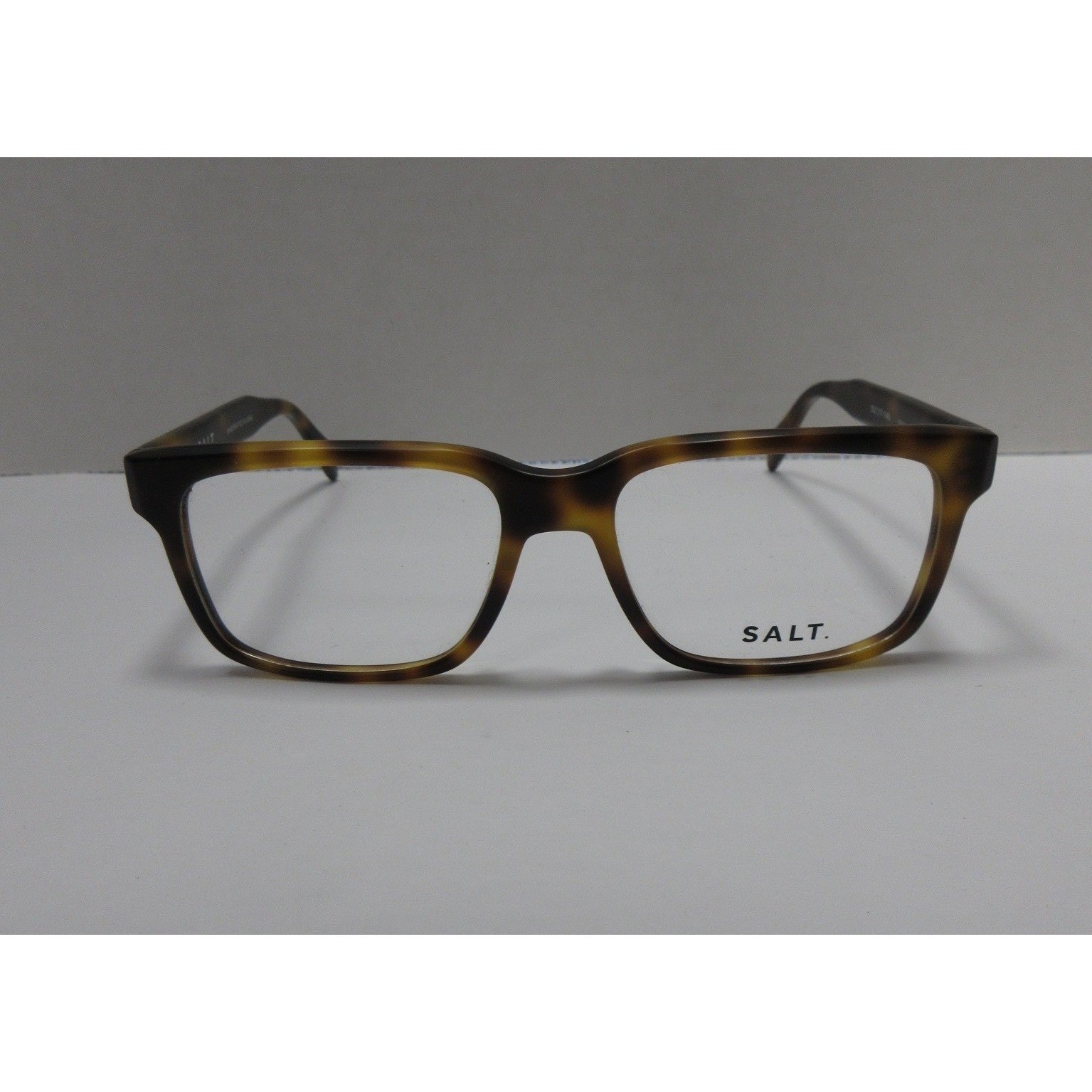 SALT Eyeglasses Brown Shaw MBW Walnut Rectangular Handcrafted Japan 52-17-148 SALT Eyeglasses Brown Shaw MBW Walnut Rectangular Handcrafted Japan 52-17-148