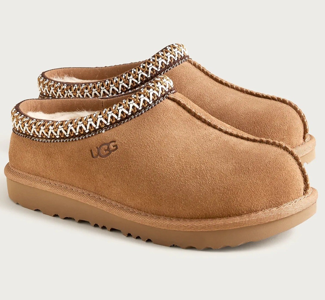 UGG Tasman II Slipper Big Kids Suede Upper 1019066K Chestnut Authentic Size 13 UGG Tasman II Slipper Big Kids Suede Upper 1019066K Chestnut Authentic Size 13