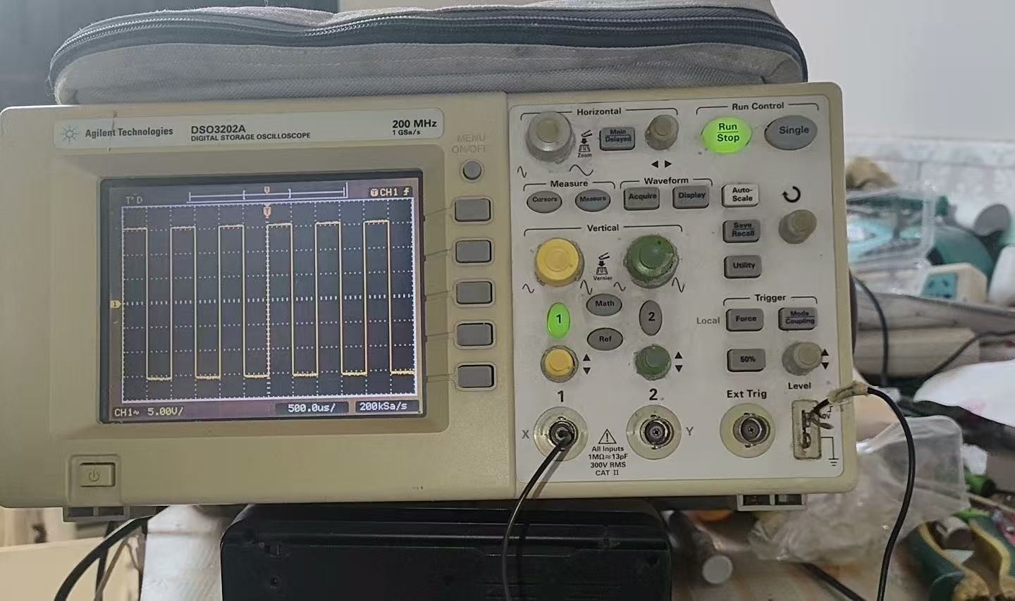 AGILENT (HP) DSO3202A 200 MHz 2 CHANNEL DIGITAL OSCILLOSCOPE 