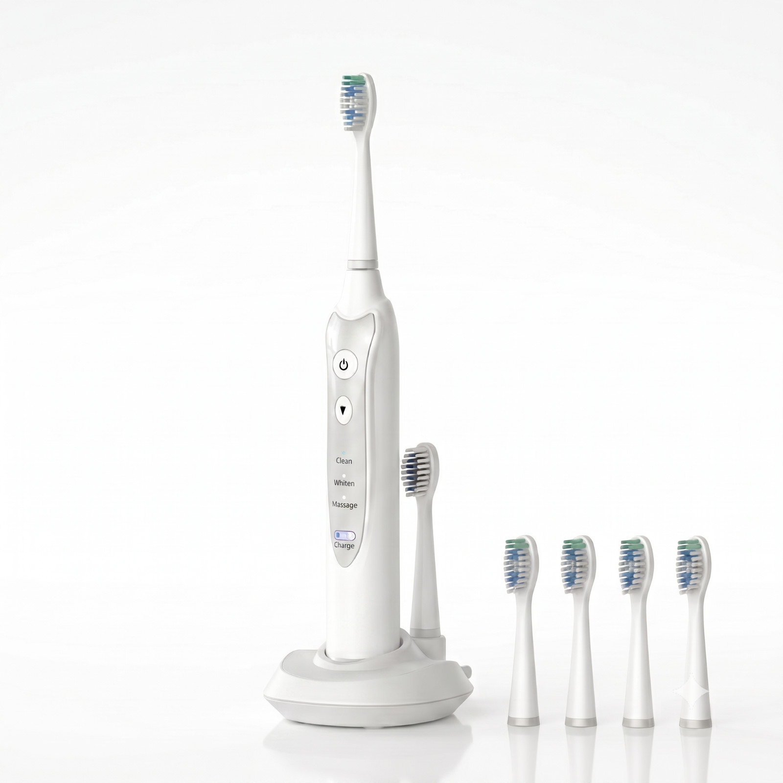 Sonic Electric Toothbrush for Adults with 5 Toothbrush Replacement Heads