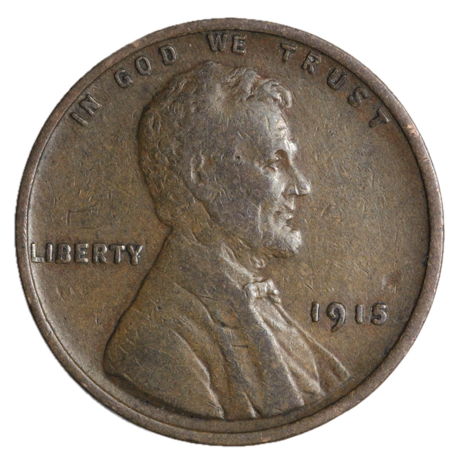 1915 Lincoln Wheat Cent Penny F/VF Complete Your Album
