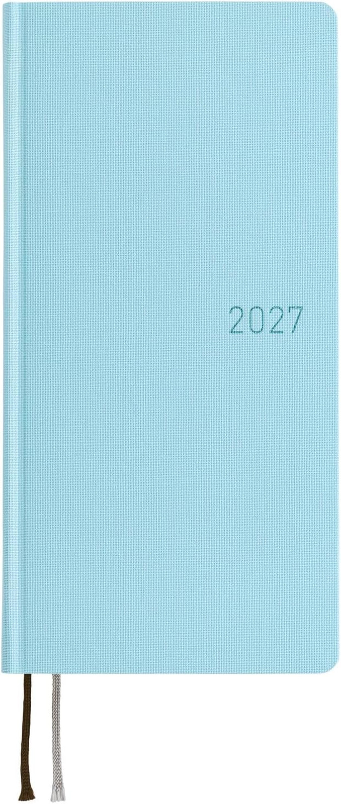 Hobonichi Techo 2027 Weeks MEGA – Colors: Sea Glass (English, Tall & Slim, Janua Hobonichi Techo 2027 Weeks MEGA – Colors: Sea Glass (English, Tall & Slim, Janua