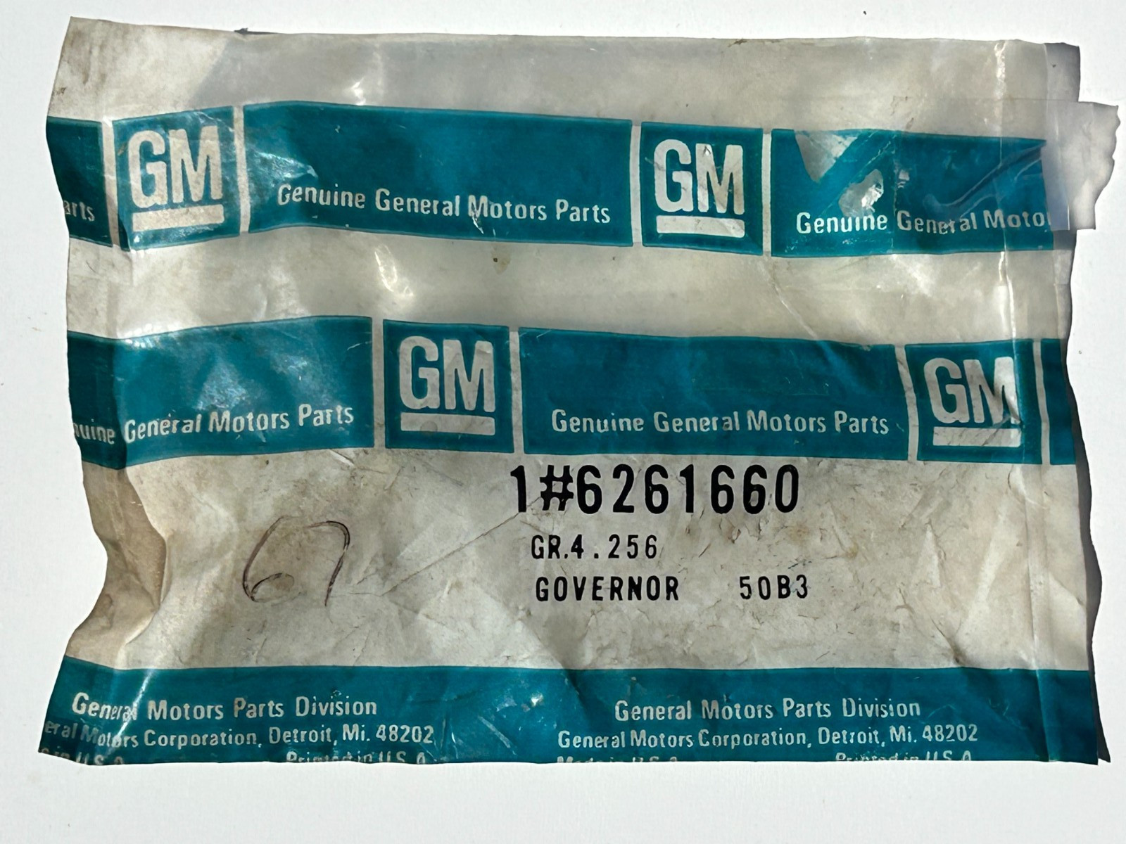 NOS 1969-1980 GM Vehicles TH350 Governor Drive Gear Repair Kit 6261660 Genuine