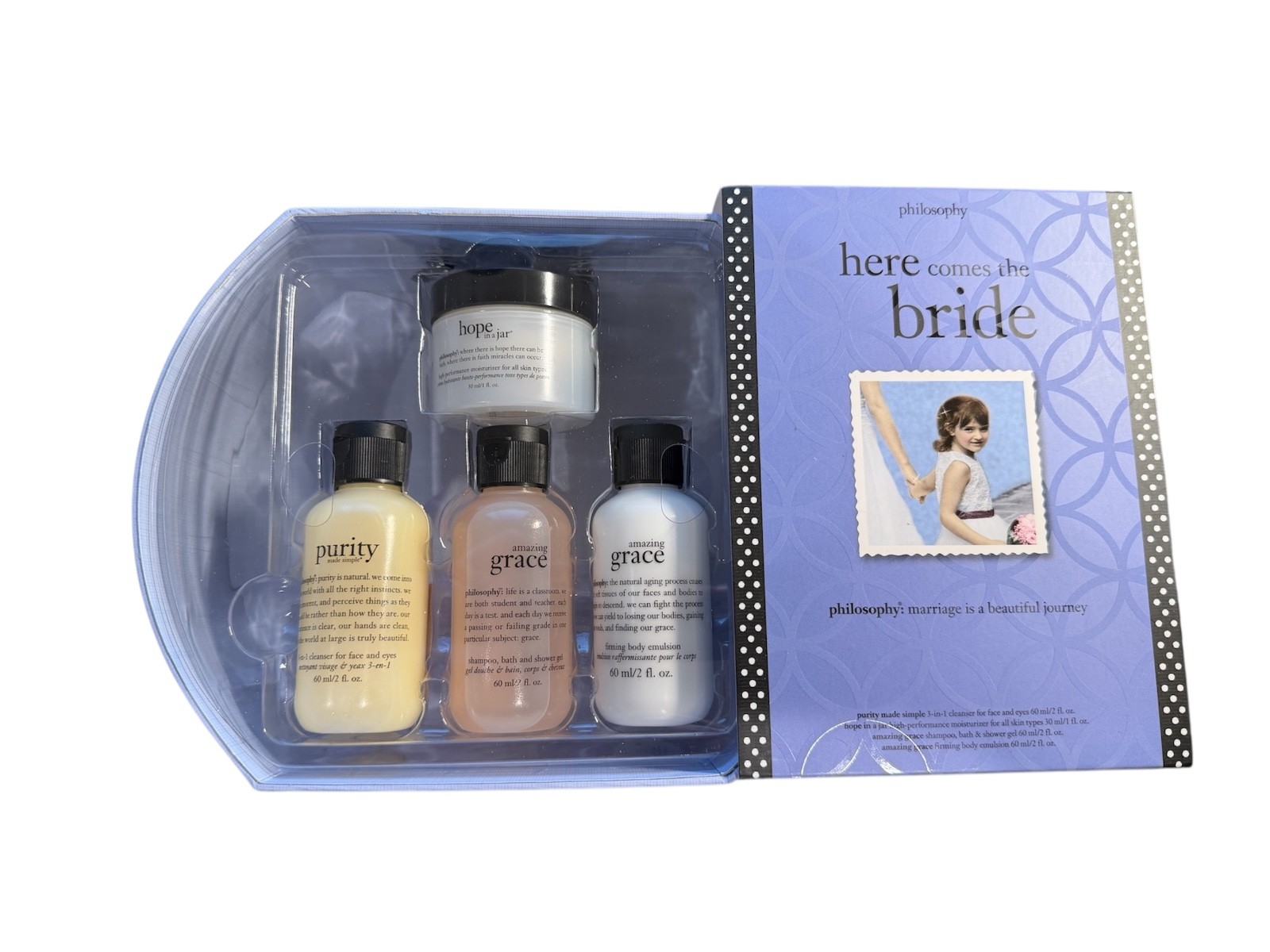 PHILOSOPHY Here Comes the Bride - Skin Care Set - Purity, Hope, & Amazing Grace PHILOSOPHY Here Comes the Bride - Skin Care Set - Purity, Hope, & Amazing Grace