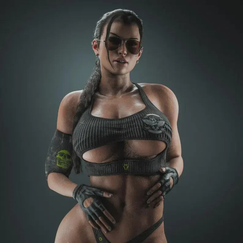 Lara Croft Statue | Resin Figure | Collectible | 25 Cm | Handmade Painted Lara Croft Statue | Resin Figure | Collectible | 25 Cm | Handmade Painted