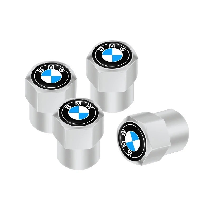 4pcs Car Wheel Tire Valve Stem Caps Airtight Cover For BMW Performance E46 E90..