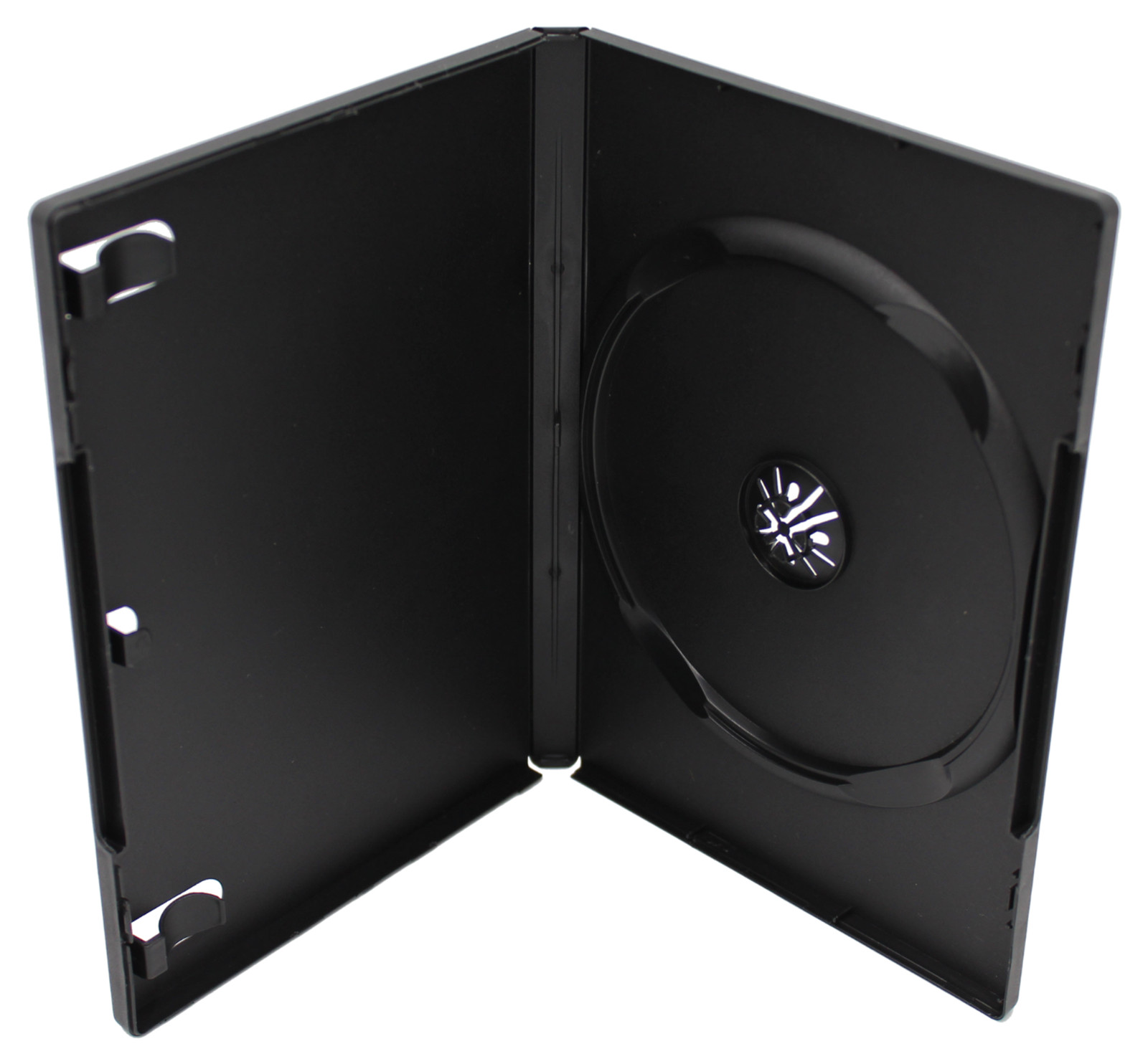 New Standard Premium Black DVD Replacement Movie Shell  Storage Cases 1-12 Discs