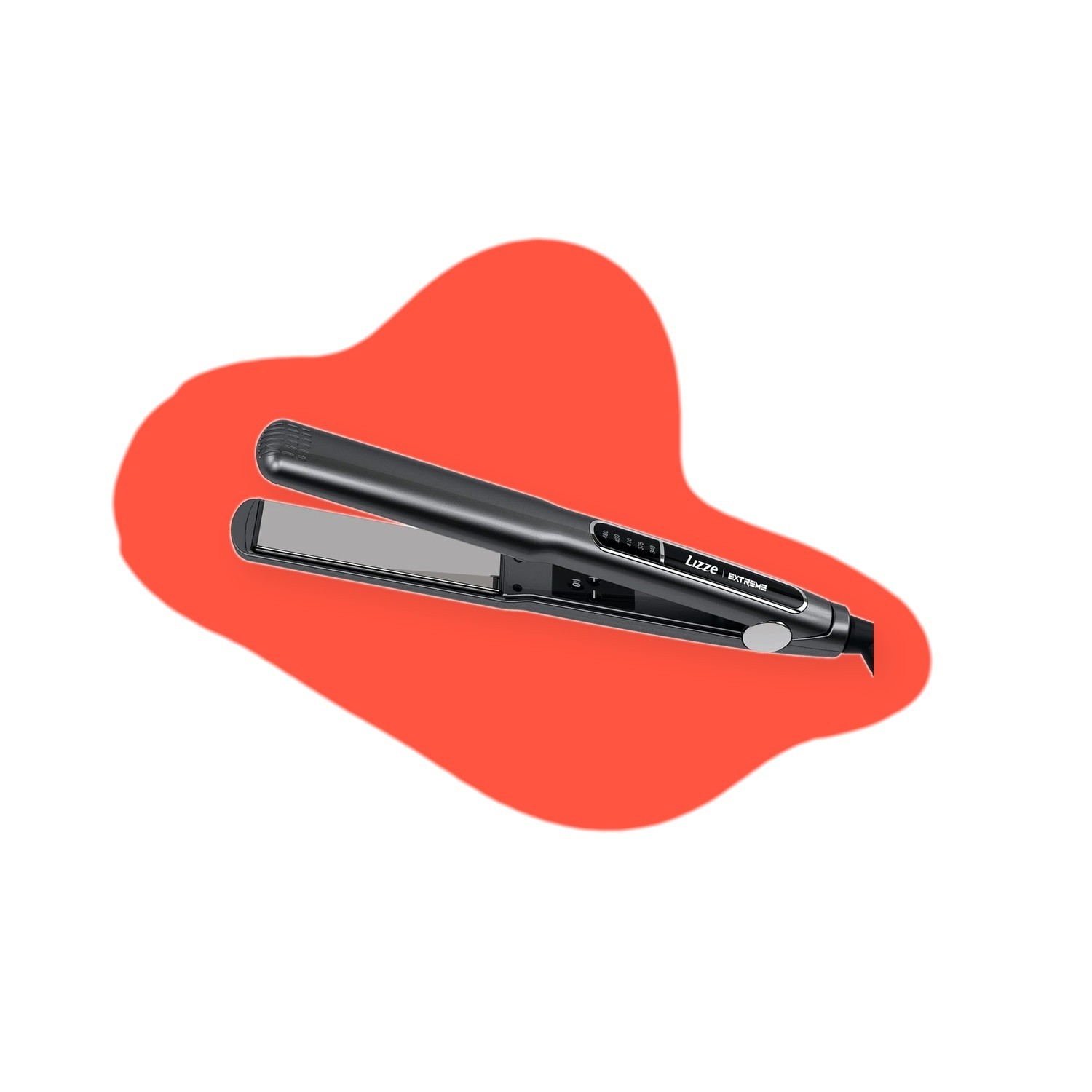 Lizze Extreme Professional Titanium Flat Iron Hair Straightener 480F Dual Volt Lizze Extreme Professional Titanium Flat Iron Hair Straightener 480F Dual Volt