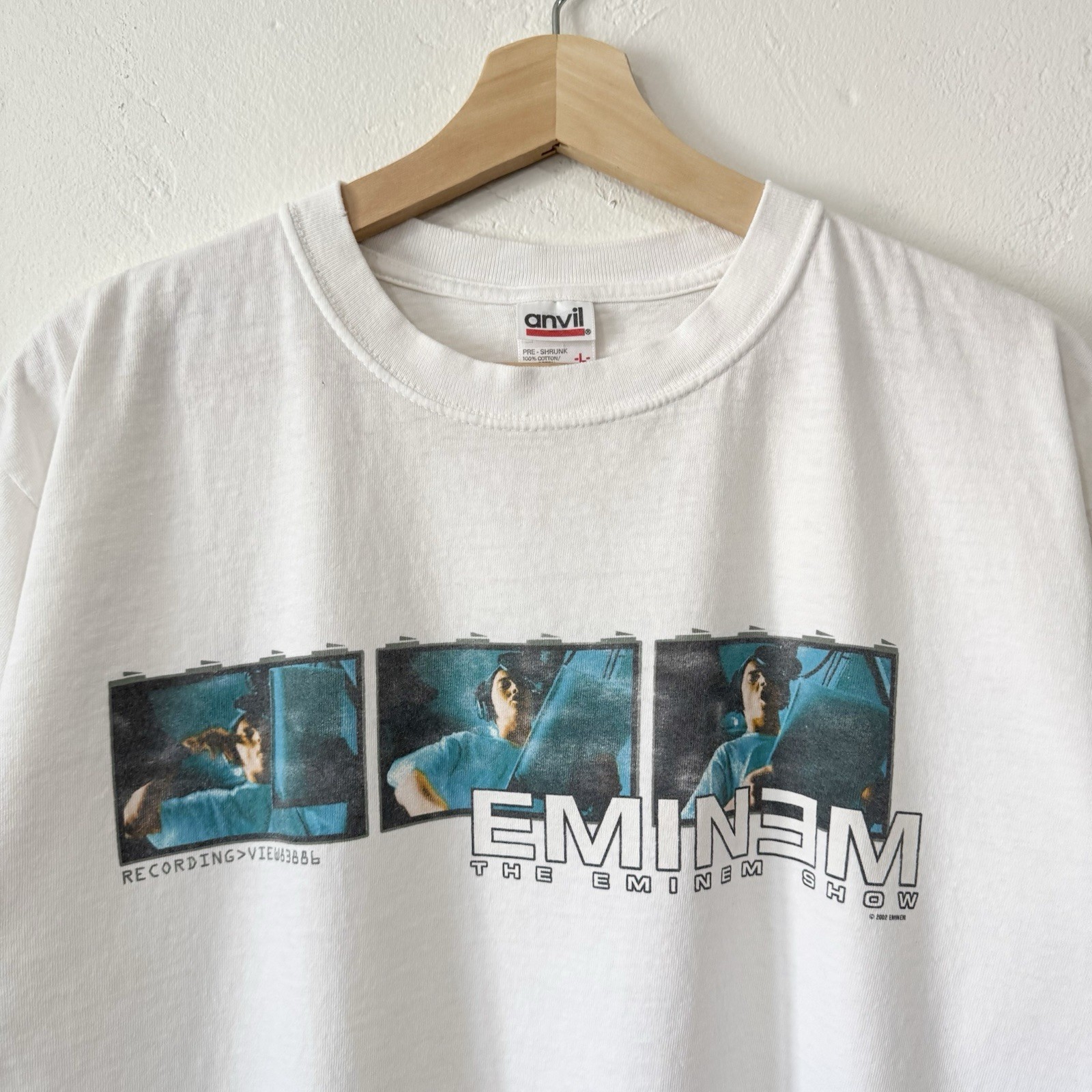 Vintage RARE 2002 Eminem The Eminem Show Anger Management Hip-Hop Rap Tee Vintage RARE 2002 Eminem The Eminem Show Anger Management Hip-Hop Rap Tee