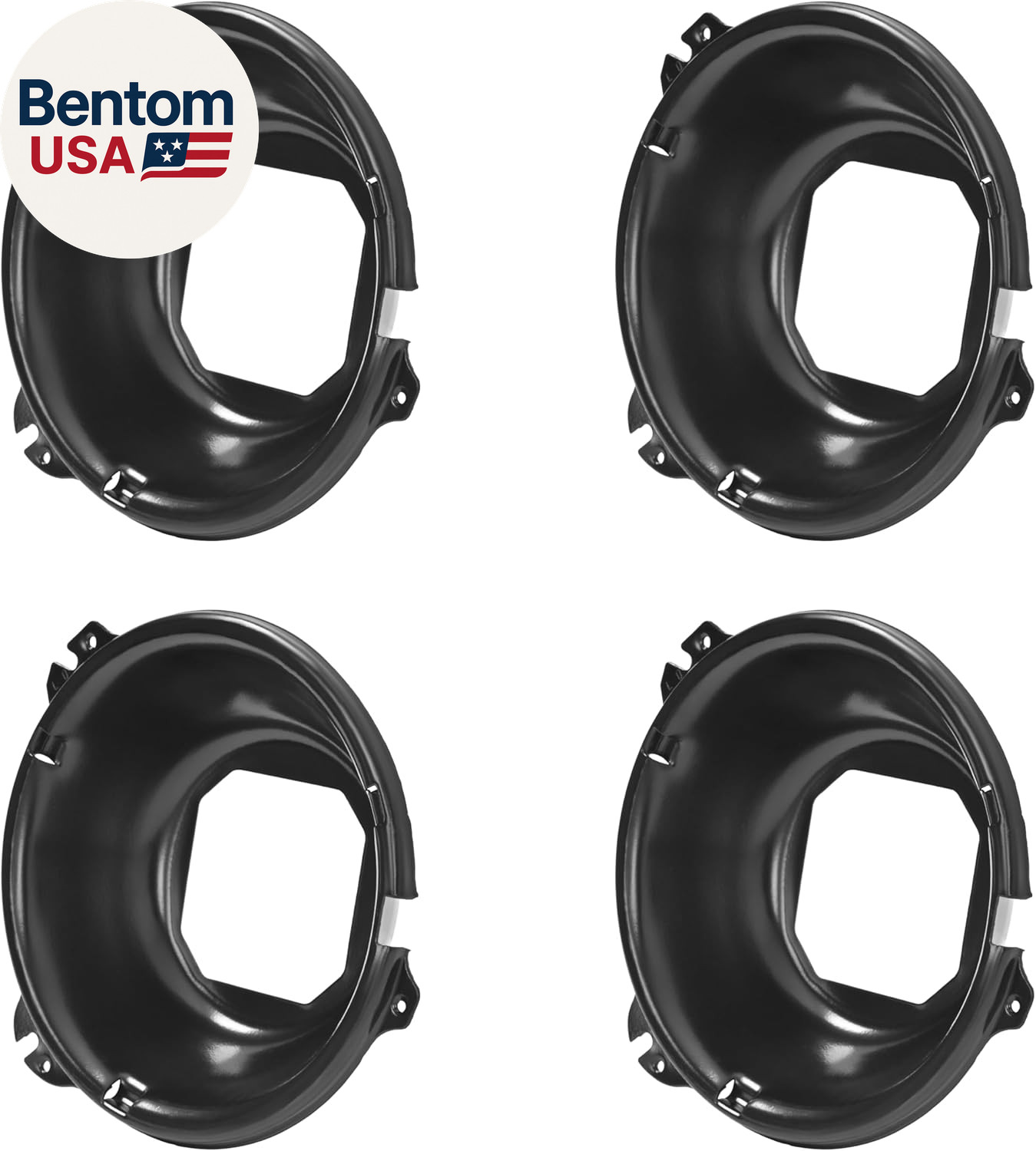 4 PCS Headlight Buckets Compatible with 1964-1972 Chevrolet Chevy Chevelle/El Ca 4 PCS Headlight Buckets Compatible with 1964-1972 Chevrolet Chevy Chevelle/El Ca