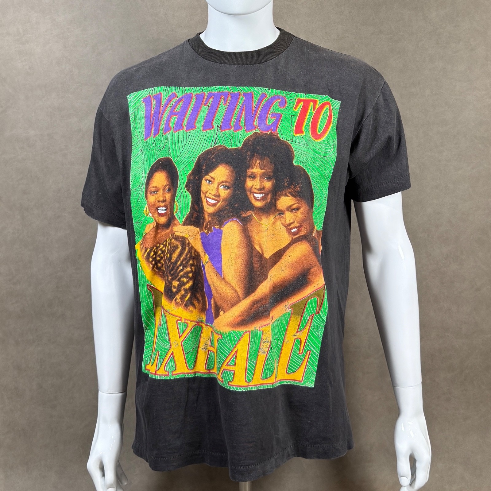 Vintage 1995 Waiting to Exhale Whitney Houston Bay Club T Shirt XL R&B 90s Music Vintage 1995 Waiting to Exhale Whitney Houston Bay Club T Shirt XL R&B 90s Music