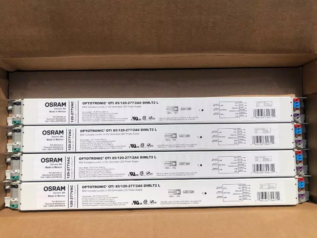 lot 5 Osram Sylvania 79471 OTI 85/120-277/2A6-DIMLT2 L 85Watt 120-277V Led #69 lot 5 Osram Sylvania 79471 OTI 85/120-277/2A6-DIMLT2 L 85Watt 120-277V Led #69