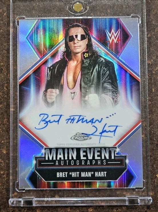 Topps 2026 Chrome WWE Bret \ Topps 2026 Chrome WWE Bret \