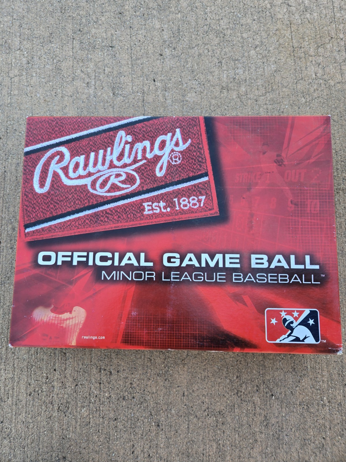 Brand New - Rawlings Official Minor League Baseballs MiLB - Box of 12 (1 Dozen)
