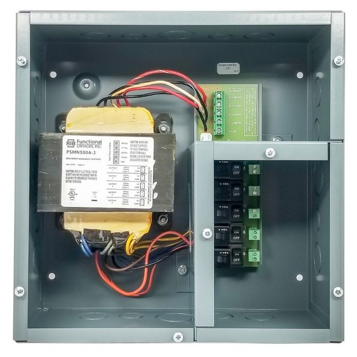 💥RIB FUNCTIONAL DEVICES PSH500A ENCLOSED POWER SUPPLY W/ PSMN500A TRANSFORMER