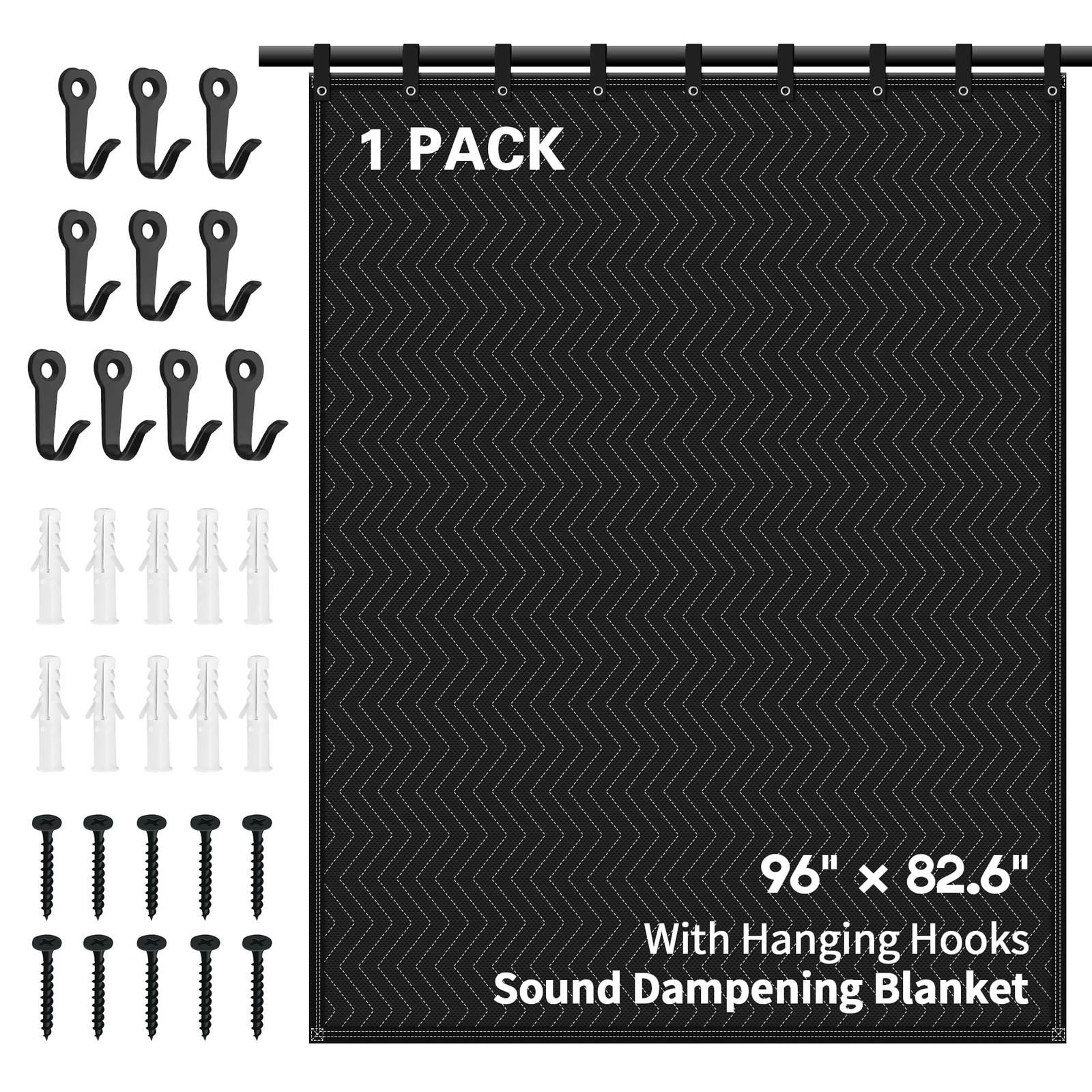 Suvony Large Sound Dampening Blanket,96\ Suvony Large Sound Dampening Blanket,96\