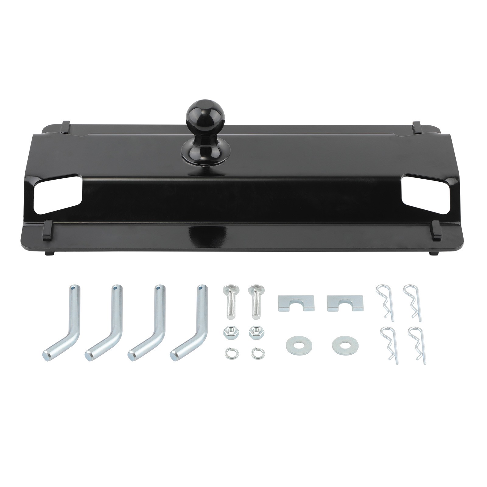 25,000Lb 5th Wheel Gooseneck Trailer Hitch Plate for Pickup Truck 2-5/16