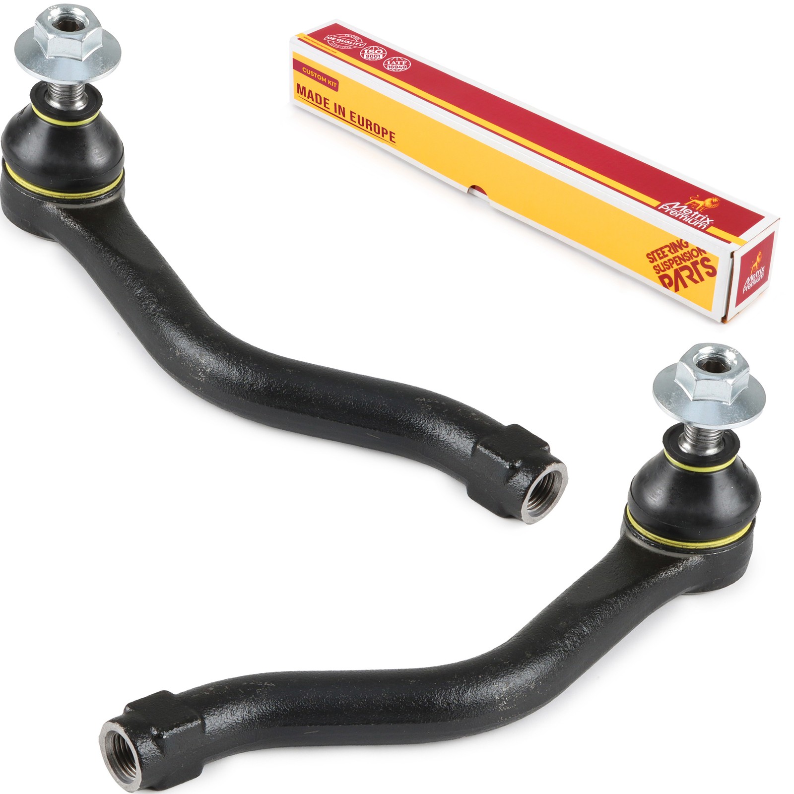 Front Left & Right Outer Tie Rod End Set for 2005-2012 Acura RL 53560SJA014