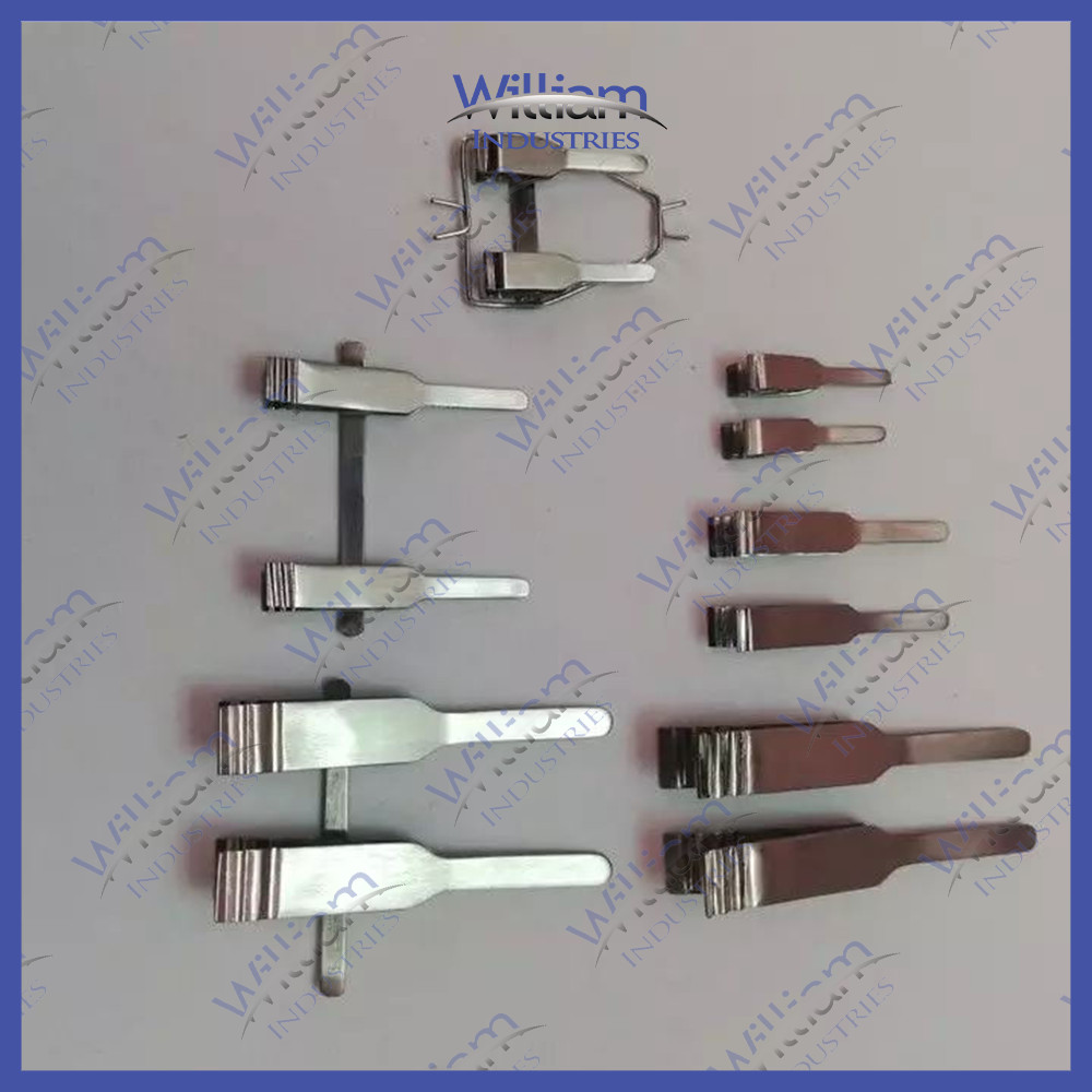 Acland Micro Surgery Vessel Clamps Set For Plastic Surgery & Neurosurgery