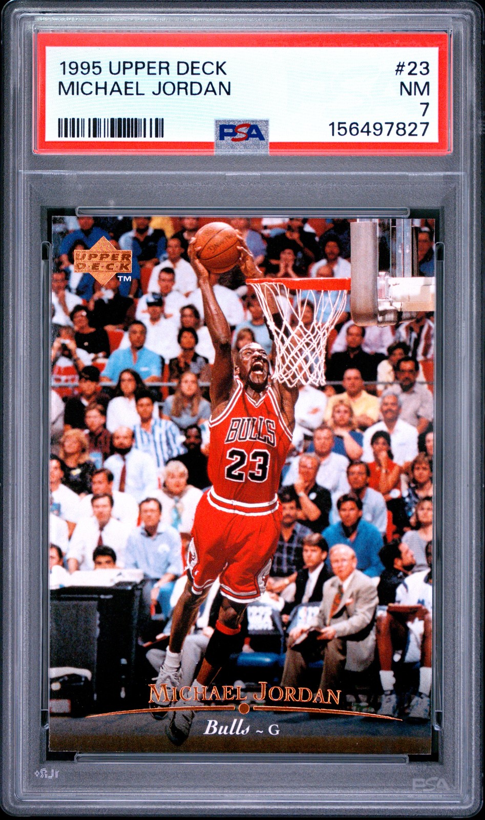 Iconic 🔥 PSA 7 1995 Michael Jordan 23 Upper Deck POP/275 Iconic 🔥 PSA 7 1995 Michael Jordan 23 Upper Deck POP/275