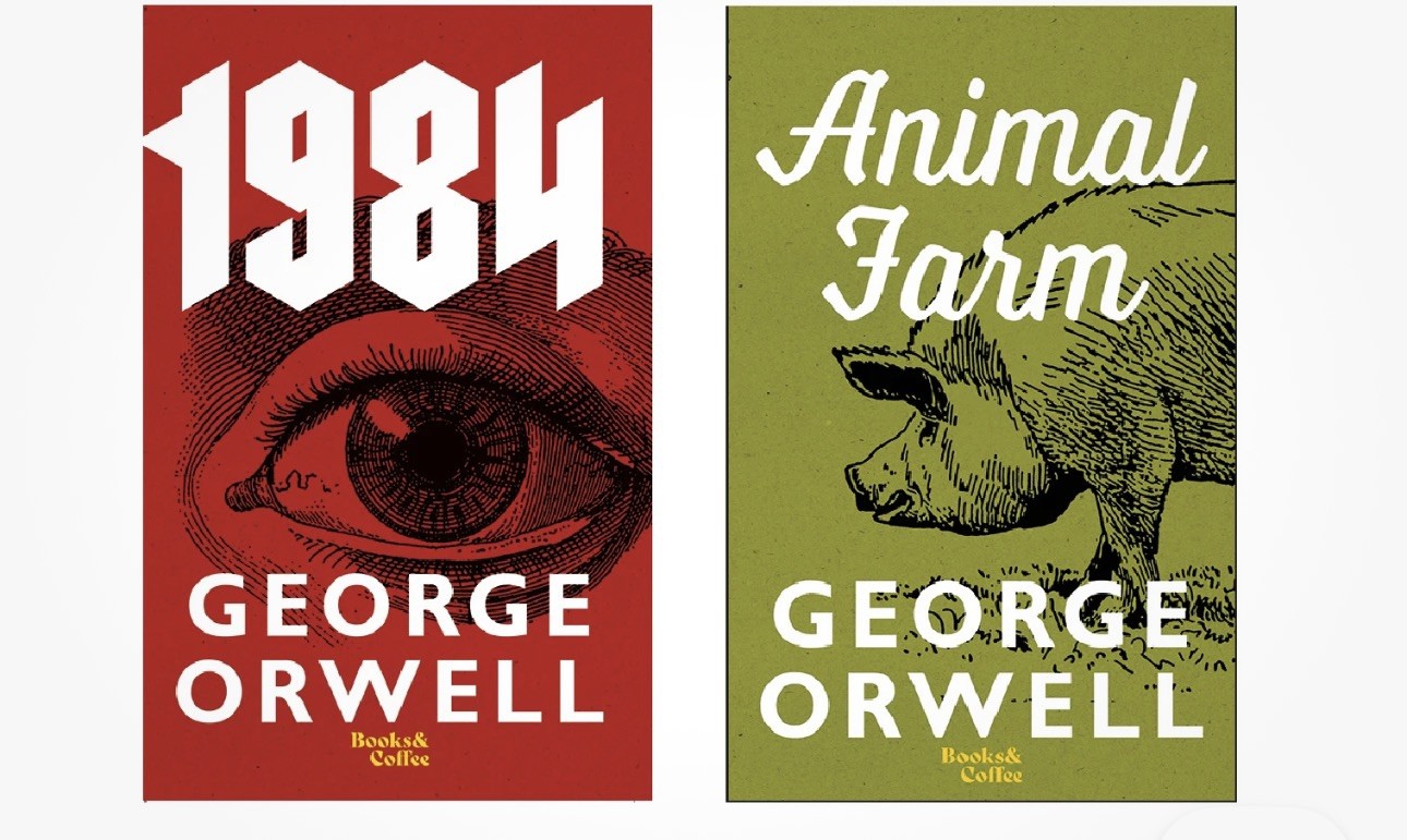 1984 & Animal Farm Set by George Orwell - BRAND NEW — 1984 & Animal Farm Set by George Orwell - BRAND NEW —
