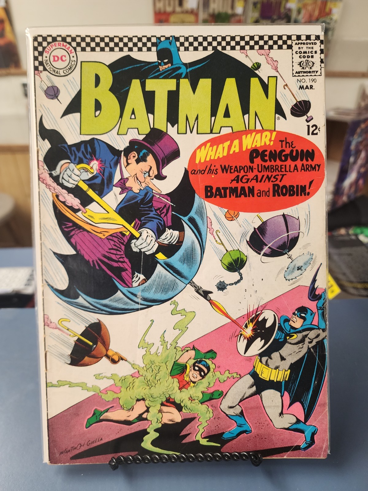Batman #190. Beautiful Raw Copy Batman #190. Beautiful Raw Copy