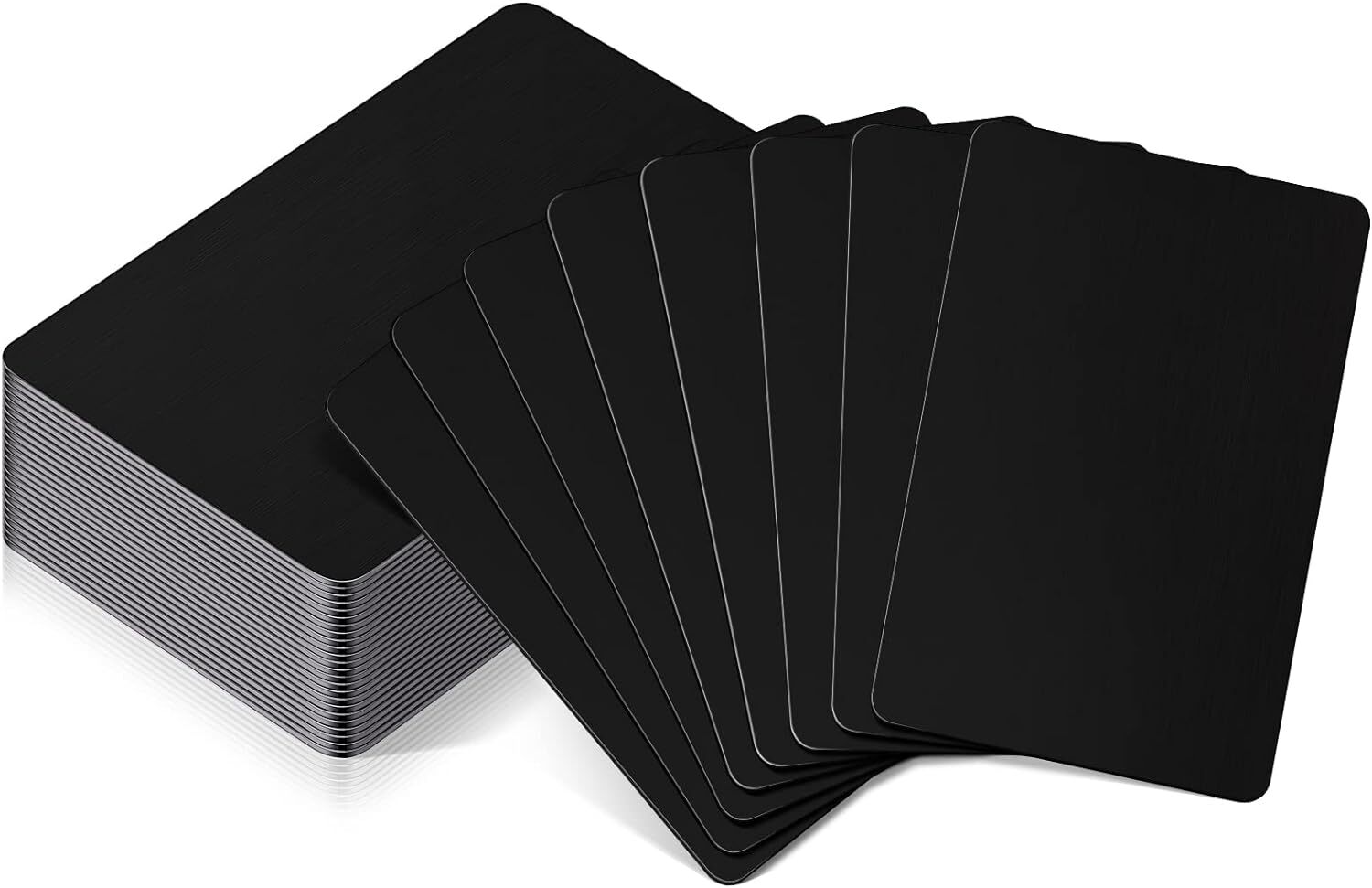Patelai 24 Pcs Blank Metal Business Cards Thickness 0.5 Mm Aluminum Cards Laser Patelai 24 Pcs Blank Metal Business Cards Thickness 0.5 Mm Aluminum Cards Laser