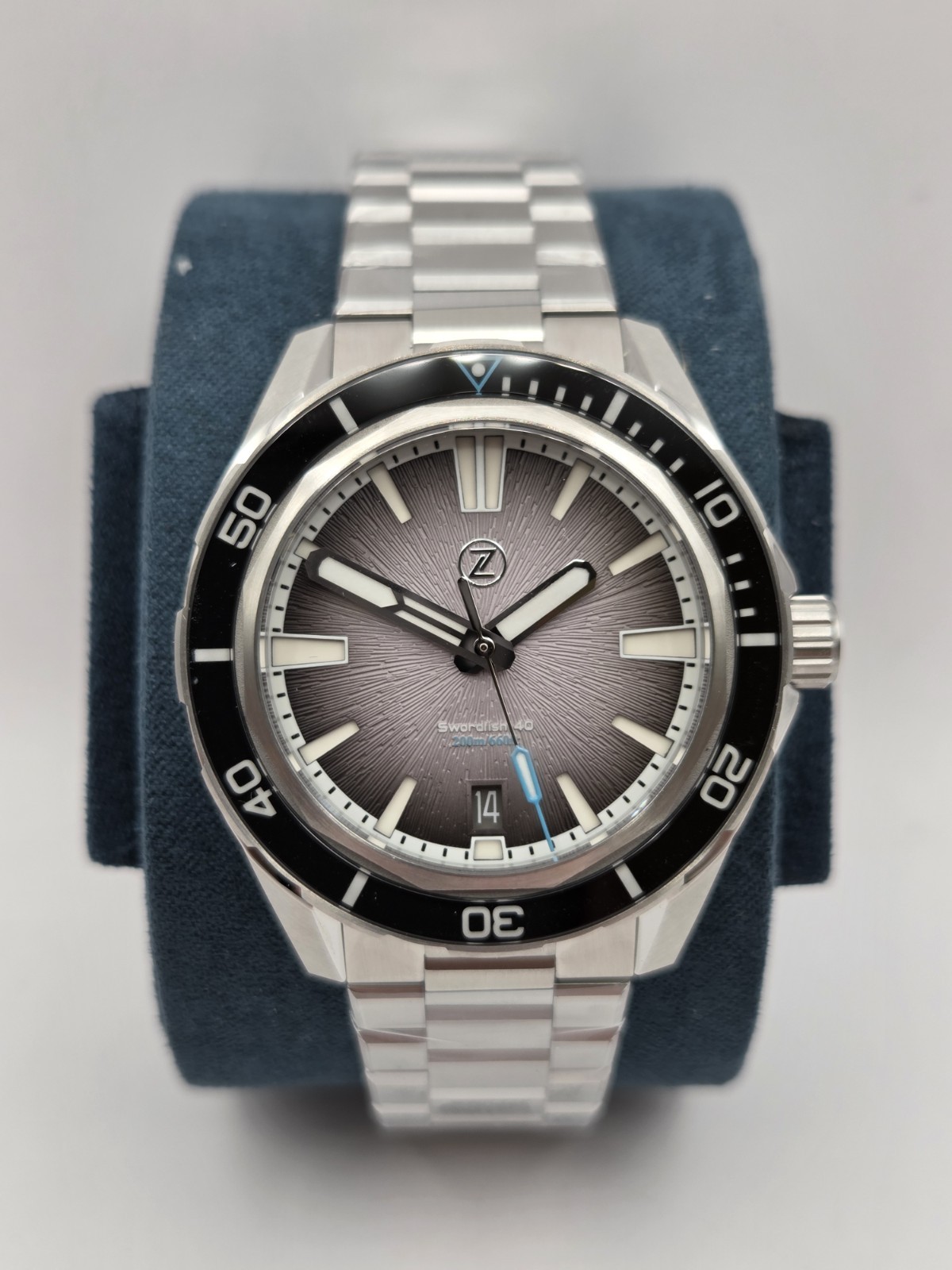 NEW UNWORN 2026 ZELOS SWORDFISH 40mm SLATE # 044 OF 200 NEW UNWORN 2026 ZELOS SWORDFISH 40mm SLATE # 044 OF 200