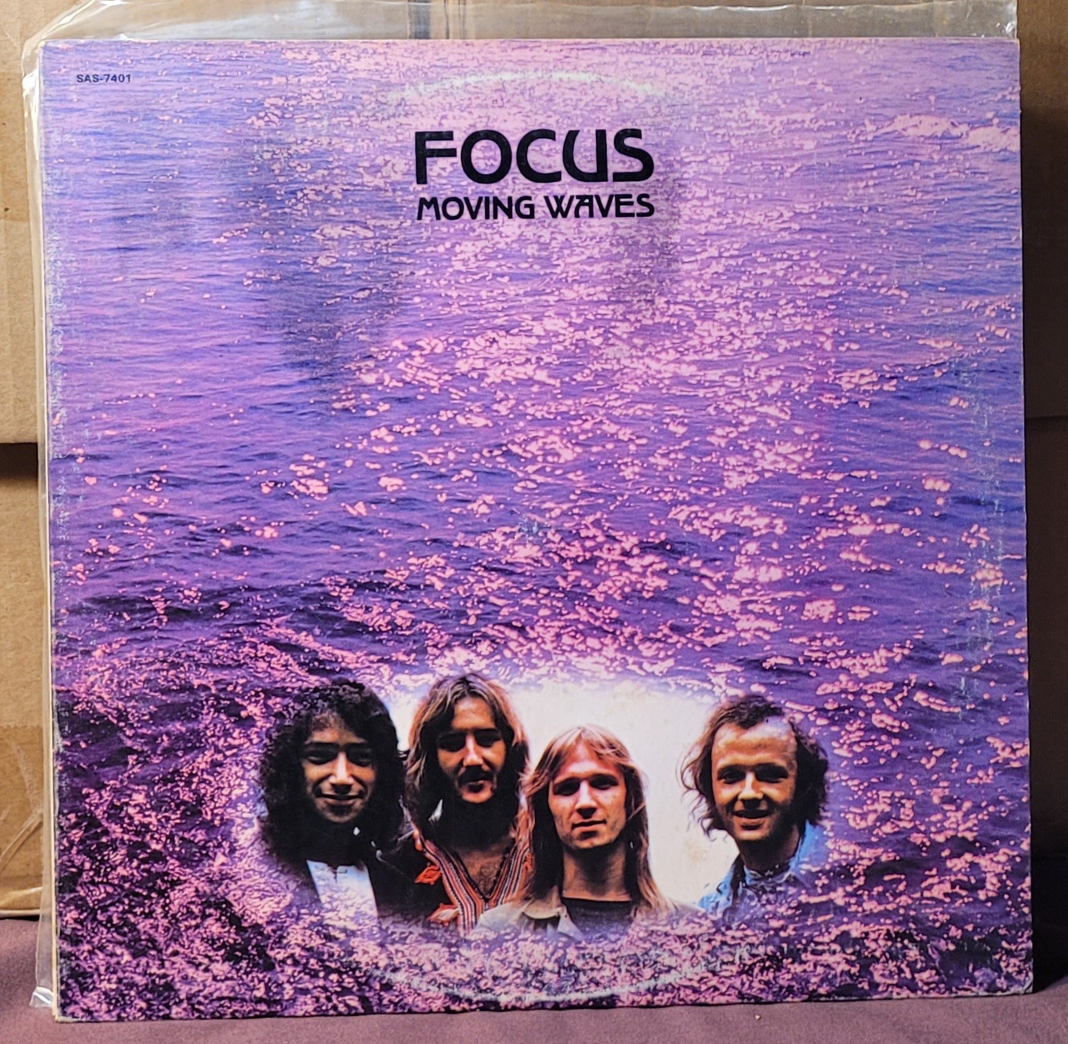 FOCUS, Moving Waves LP, Sire 1971 , Early Monarch Pressing, Rare. VG+/VG+