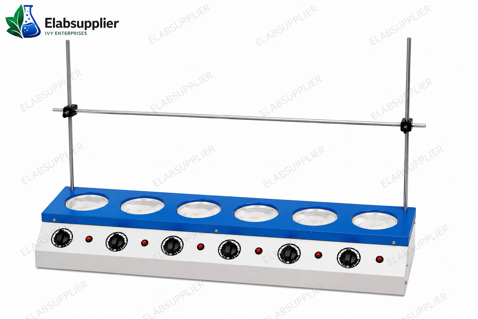 Soxhlet Extraction Apparatus 6 Hole Lab Glassware Extraction Unit Kit