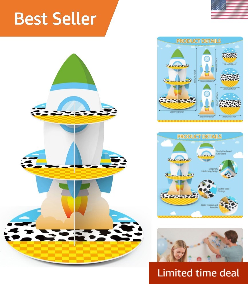 3 Tier Cartoon Story Party Decoration Cartoon Story Cupcake Stand 3 Tier Cartoon Story Party Decoration Cartoon Story Cupcake Stand