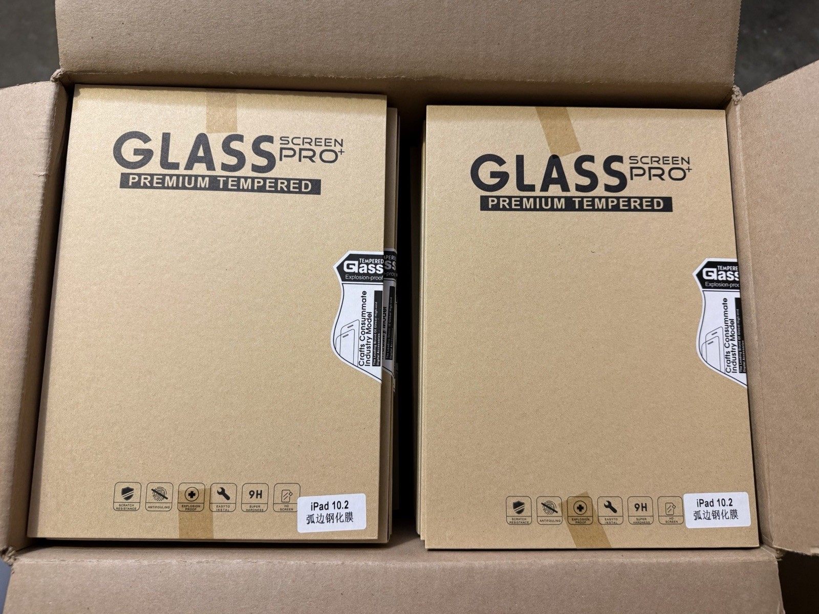 40 LOT iPAD 10.2 IN SCREEN PROTECTORS 9TH/8TH/7TH GEN PREMIUM TEMPERED GLASS 9H 40 LOT iPAD 10.2 IN SCREEN PROTECTORS 9TH/8TH/7TH GEN PREMIUM TEMPERED GLASS 9H
